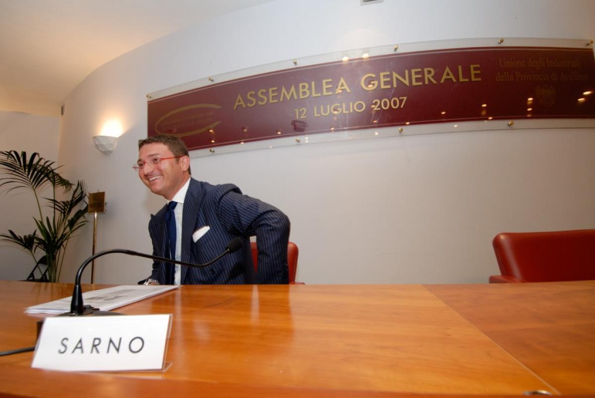 Silvio Sarno in Confindustria