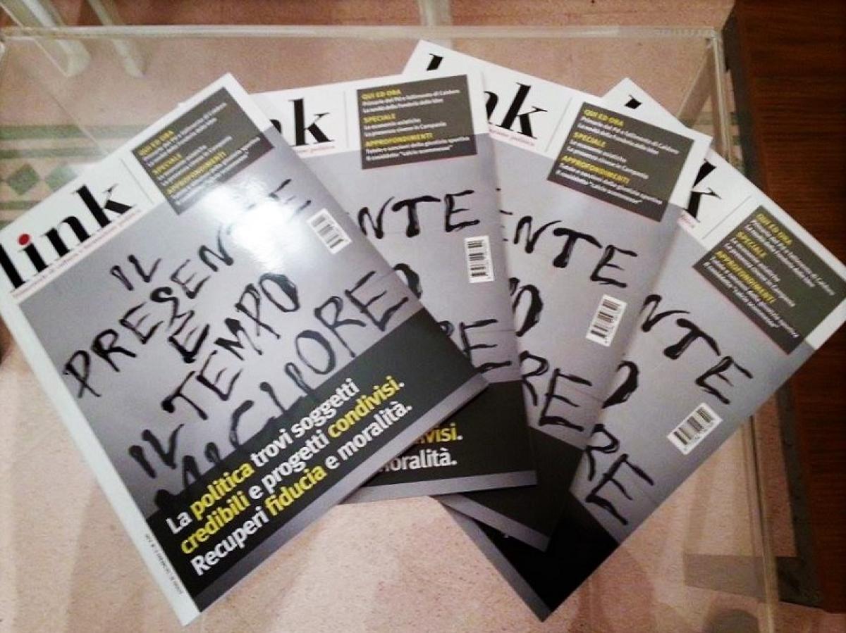 Nasce Link, il trimestrale di cultura e formazione politica edito da Silvio Sarno